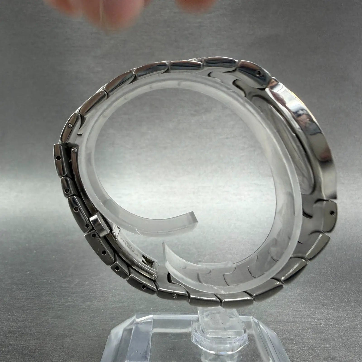 Movado Portico watch Men 34mm Black Dial Two Tone Round 81 G1 1894 PARTS9