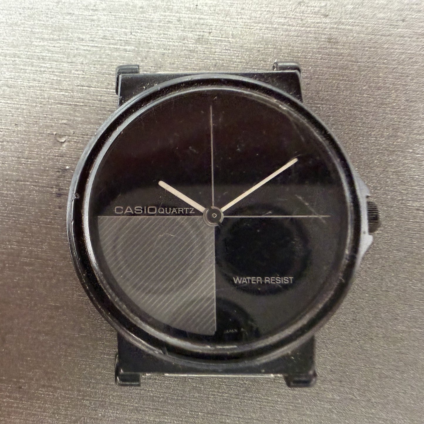 Casio Watch Unisex 32mm Black Dial Black Tone Round MQ-20WF New Battery1