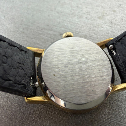 Omega De Ville Watch Women 25mm Gold Dial Gold Plated Manual Wind Runs 511.05089