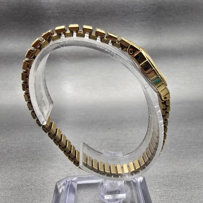 Citizen Watch Women 17mm Champagne Dial Gold Tone Oval 5920-S96494 New Battery8