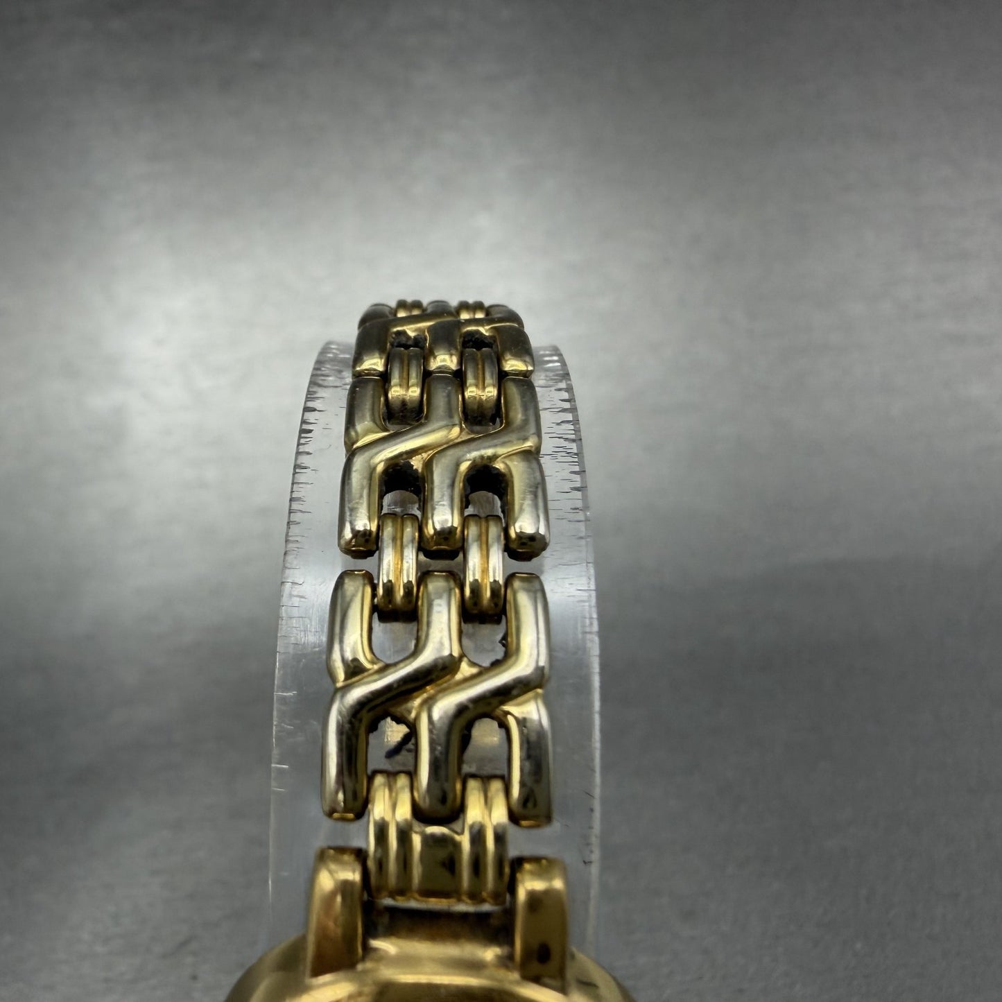 Seiko Watch Women 21mm Champagne Dial Gold Tone Round 1N00-1E09 New Battery LPU4
