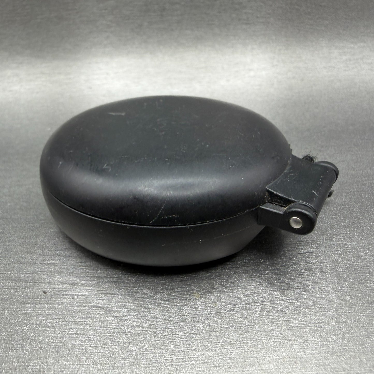 Victorinox Swiss Army Travel Alarm Clock Cream Dial Black Round 65mm PARTS9