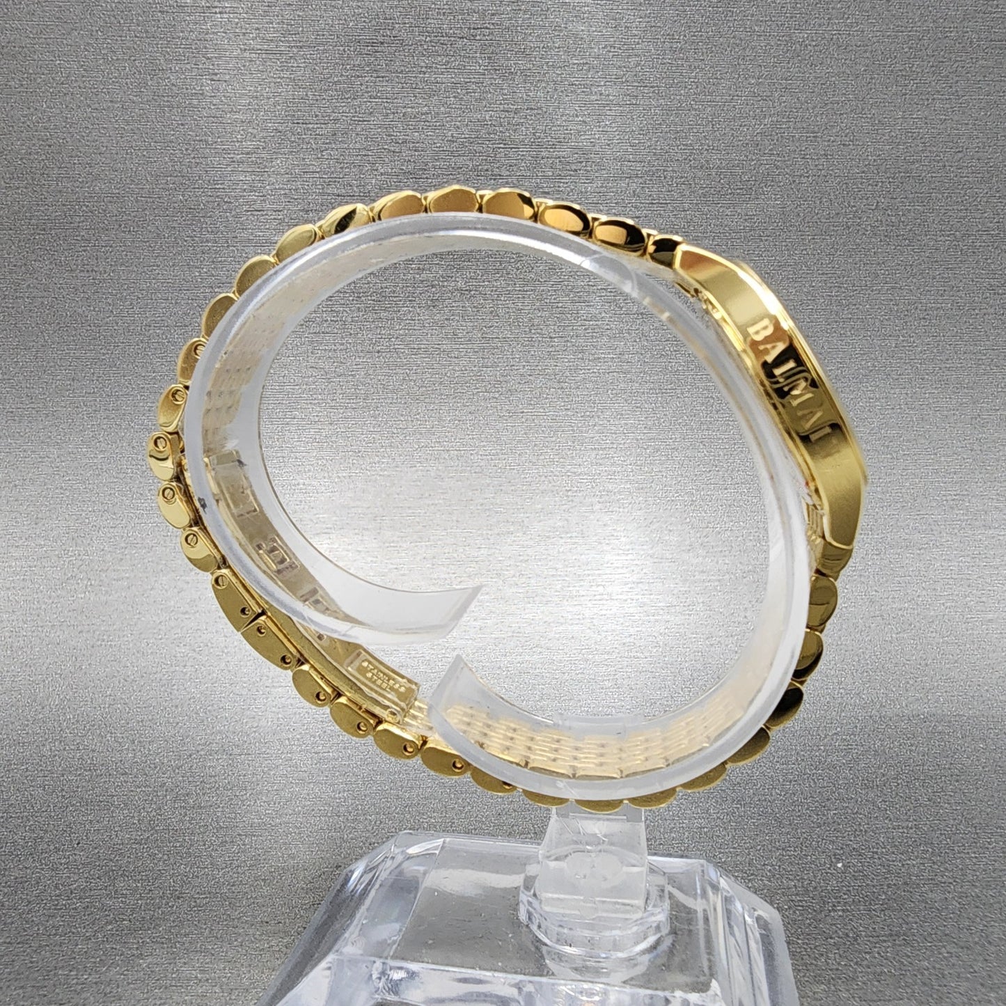 Balmain De Balmain Watch Women 25mm MOP Dial Gold Tone Diamond Markers8