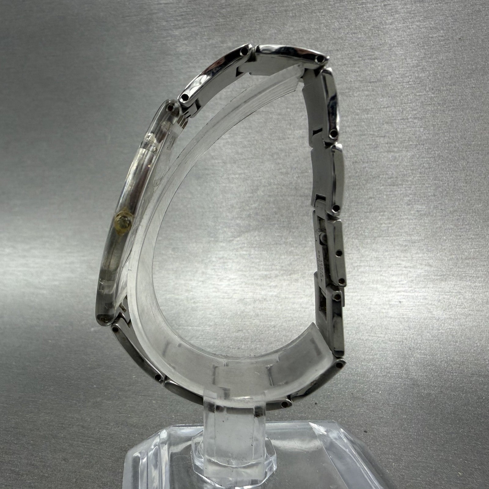 Swatch Climber Flowery Watch Women 34mm Silver Dial Clear Tone SFK300G New Batt6