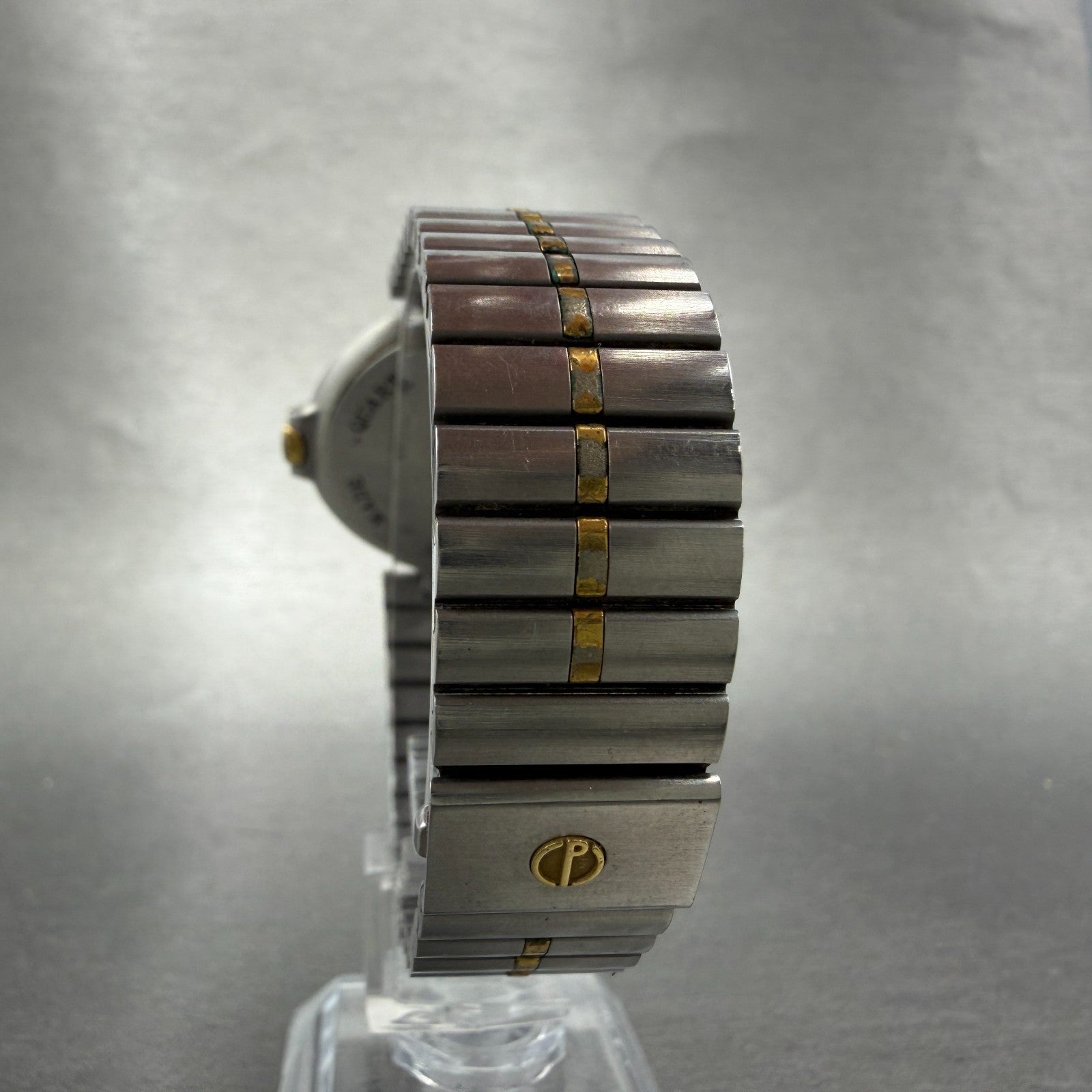 Dunhill Millennium Watch Men 32mm White Dial Two Tone Date Round READ!!!! NewBat7