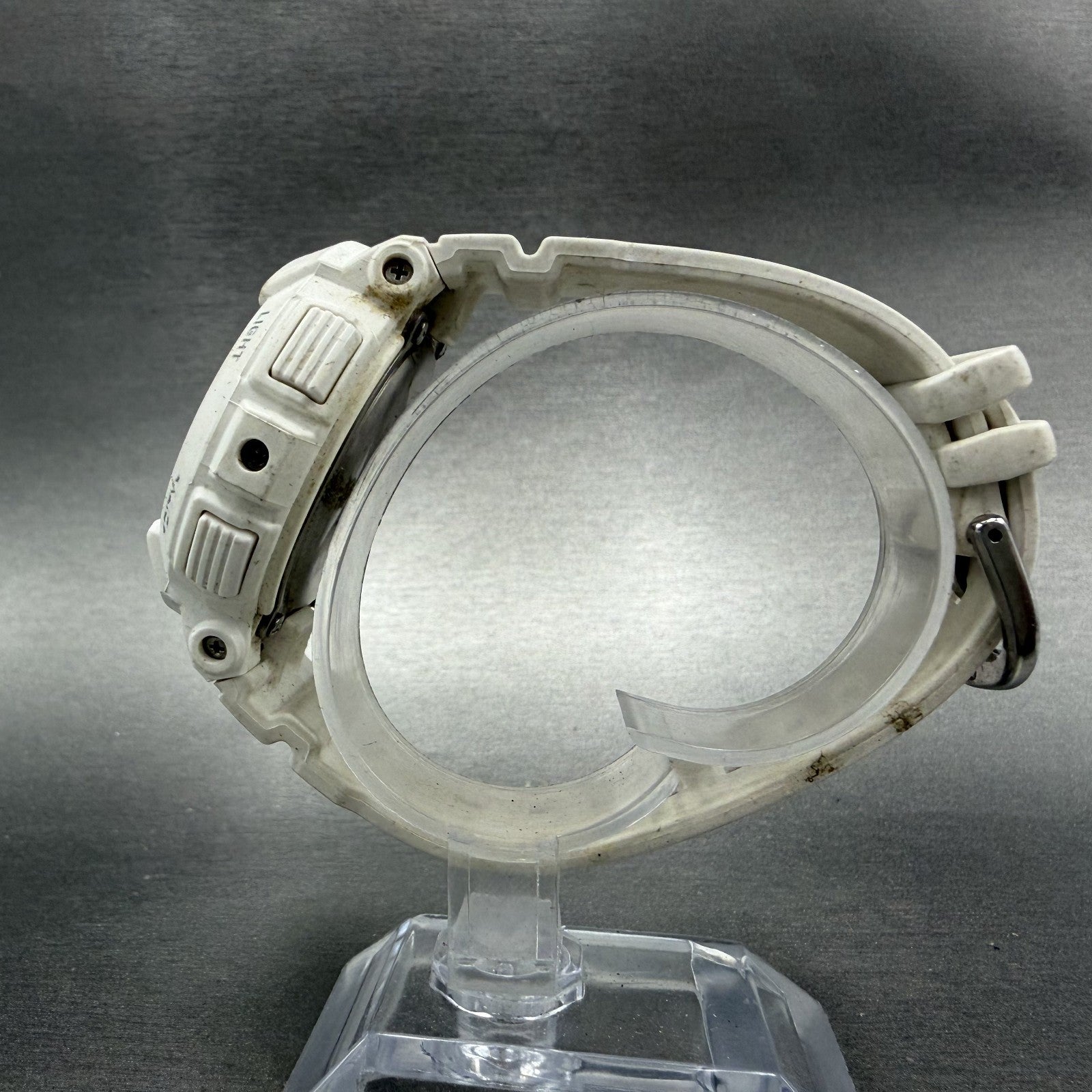 Casio Baby-G Hello kitty Watch Women 44mm White Analog Digital BGA-190KT New Bat6