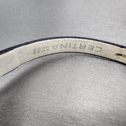 Certina Watch Women 18mm Silver Dial Steel Oval Manual Wind Runs VTG