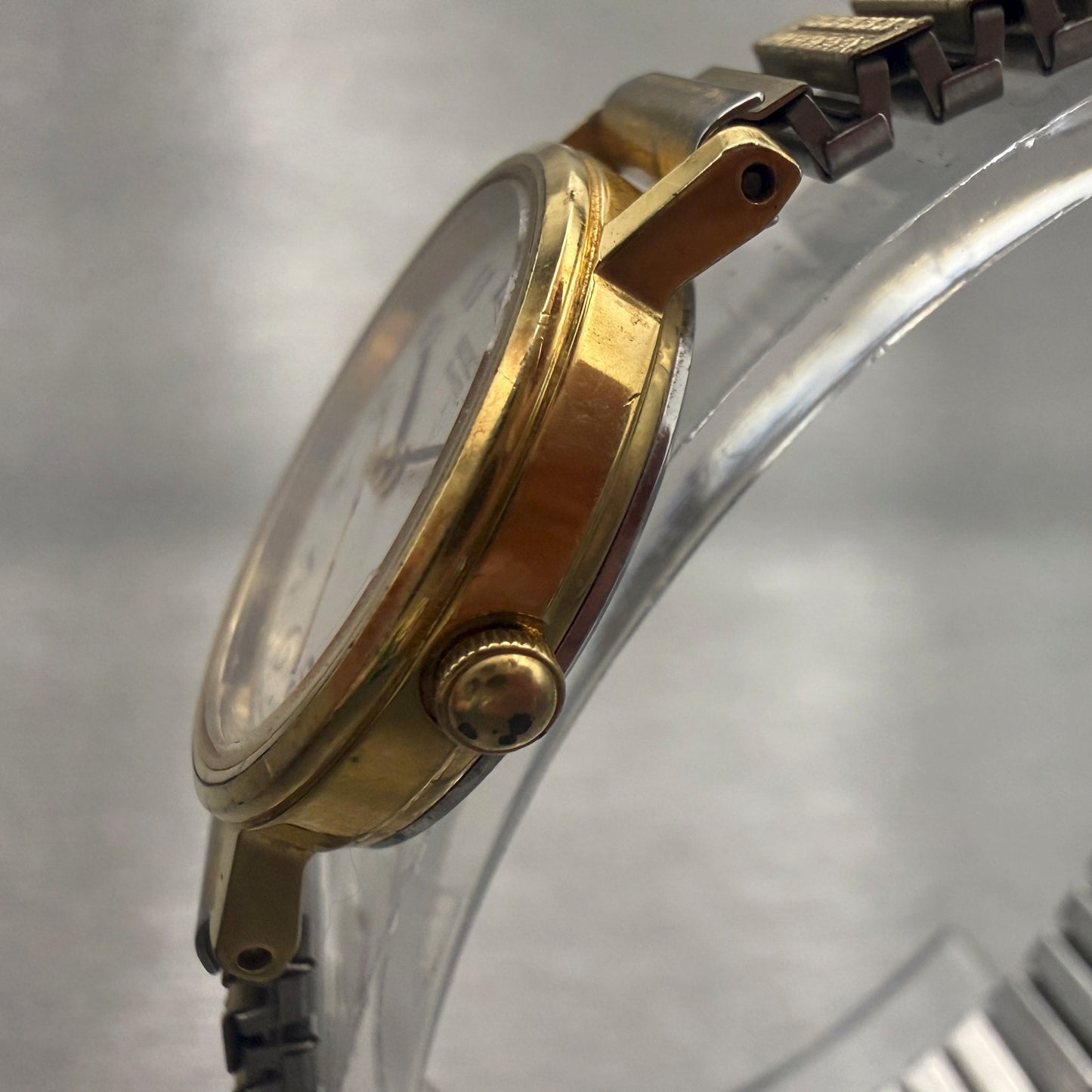 Seiko Watch Women 22mm White Dial Gold Tone Round 7321-0100 New Battery2