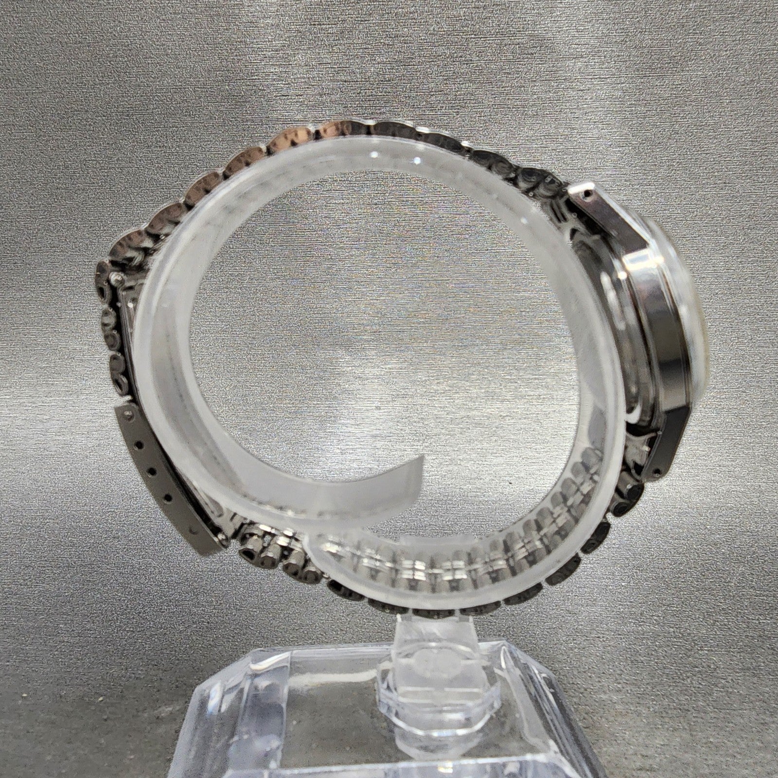 Seiko Chorus Watch Women 26mm Silver Dial Silver Tone Date 21180230 Manual Runs8