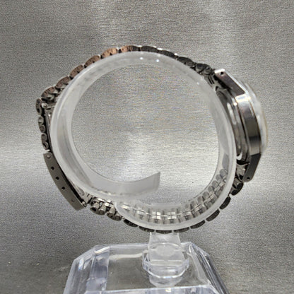 Seiko Chorus Watch Women 26mm Silver Dial Silver Tone Date 21180230 Manual Runs8