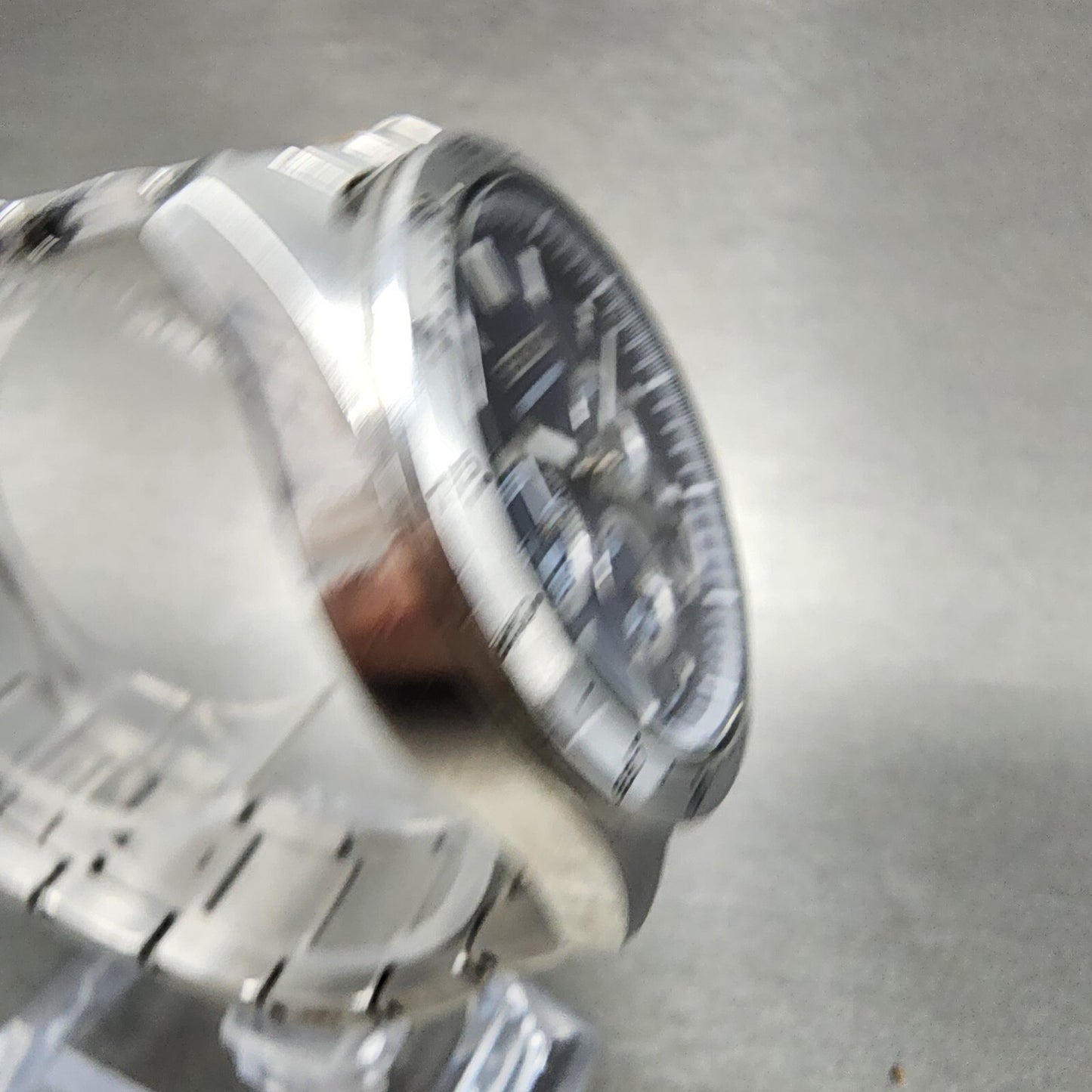 Seiko Chronograph Watch Men 40mm Blue Dial Silver Tone Date 8t63-00d0 NewBattery