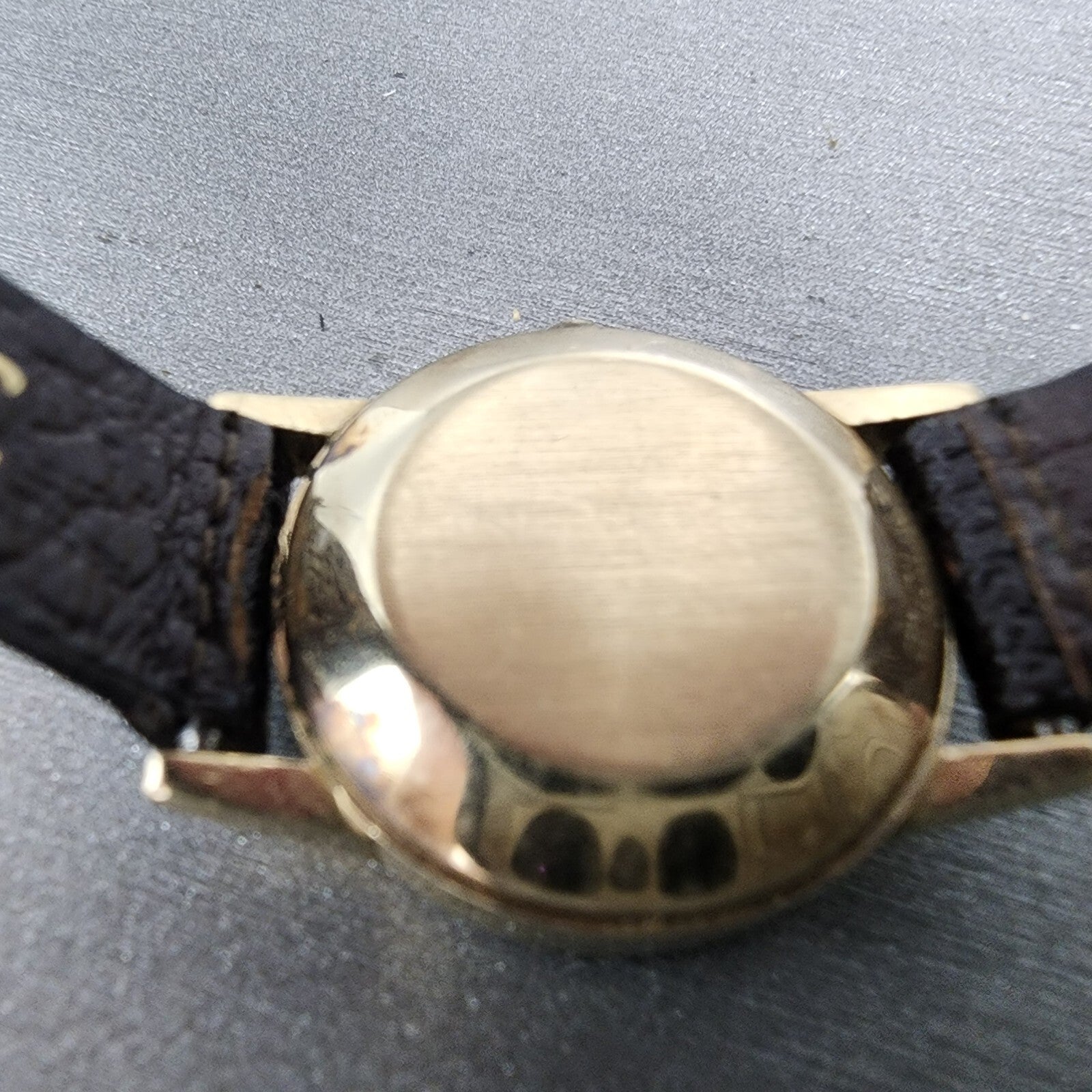 Omega De Ville Watch Women 22mm Gold Dial 10K Gold Filled Round 5910051 PARTS10