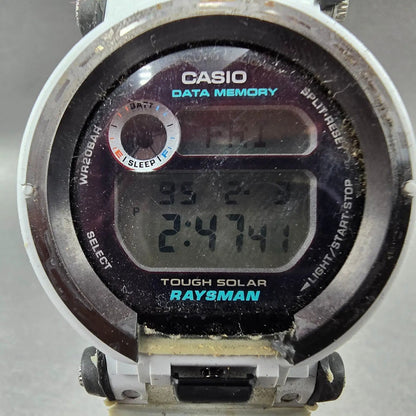 Casio G-Shock Rayman DW-9300 Watch Men 43mm Gray Titanium Solar Chrono PARTS2