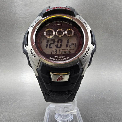 Casio G-Shock GW-500A Watch Men 47mm Digital Black Tone Alarm Chrono Solar READ!5