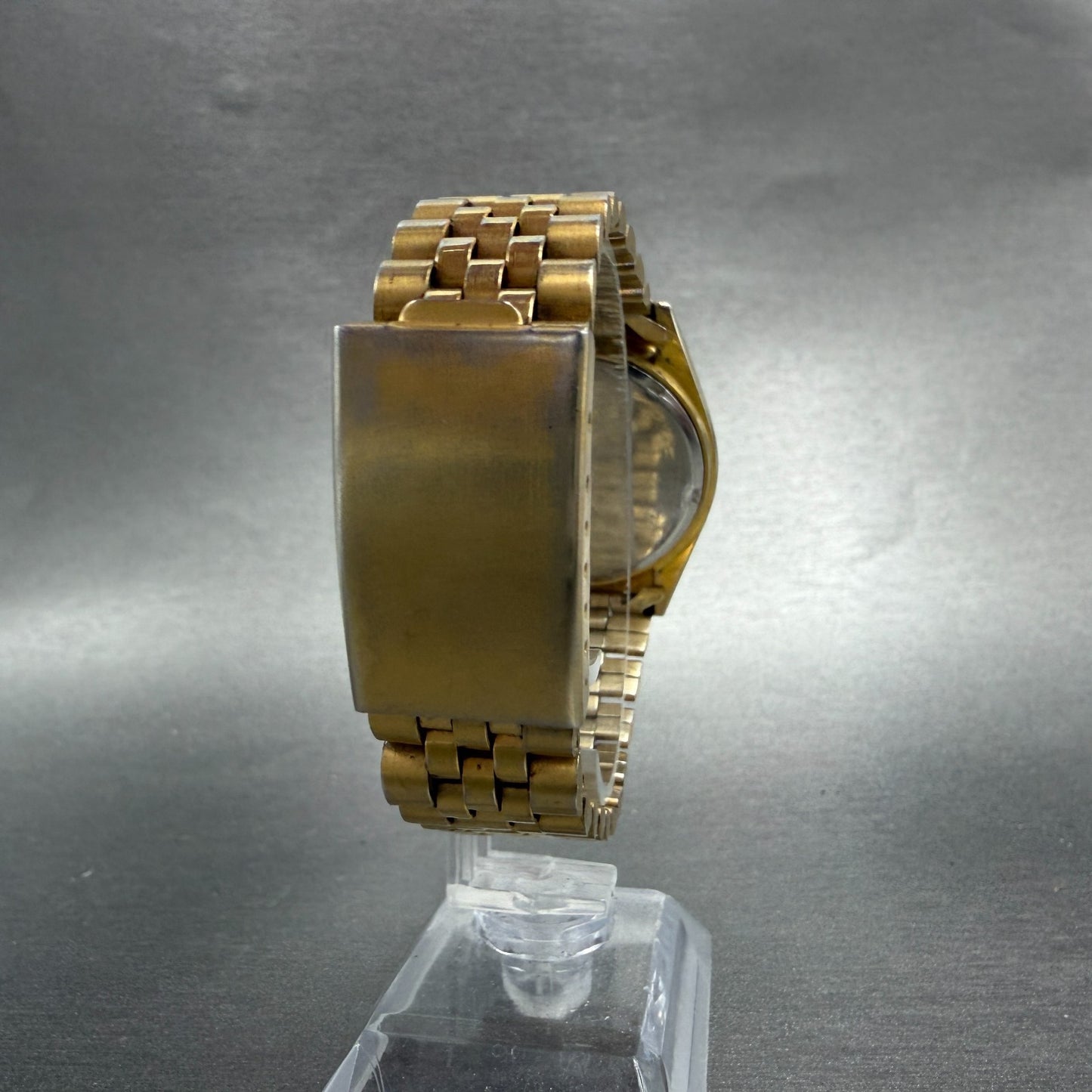 Citizen CQ President Watch Men 35mm Gold Dial Gold Tone Daydate 6101-915224 PART8