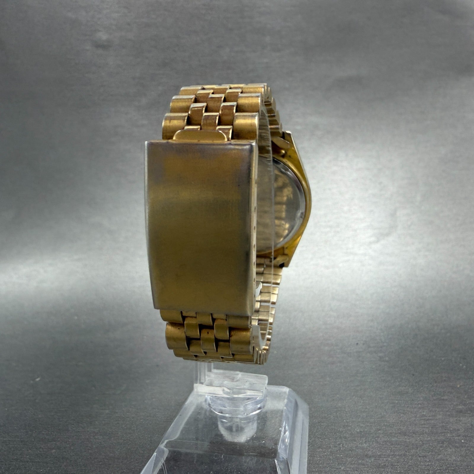 Citizen CQ President Watch Men 35mm Gold Dial Gold Tone Daydate 6101-915224 PART8