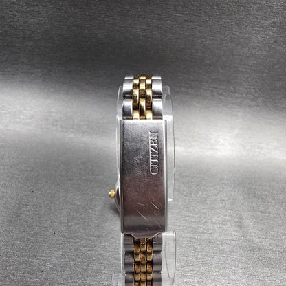 Citizen Watch Women 25mm MOP Dial Two Tone Daydate Gemmed 1002-S044464 NewBat JP7