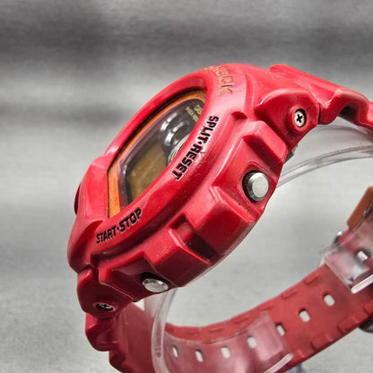Casio G-Shock DW-6900CB Watch Men 51mm Red Alarm Chronograph Timer New Battery2