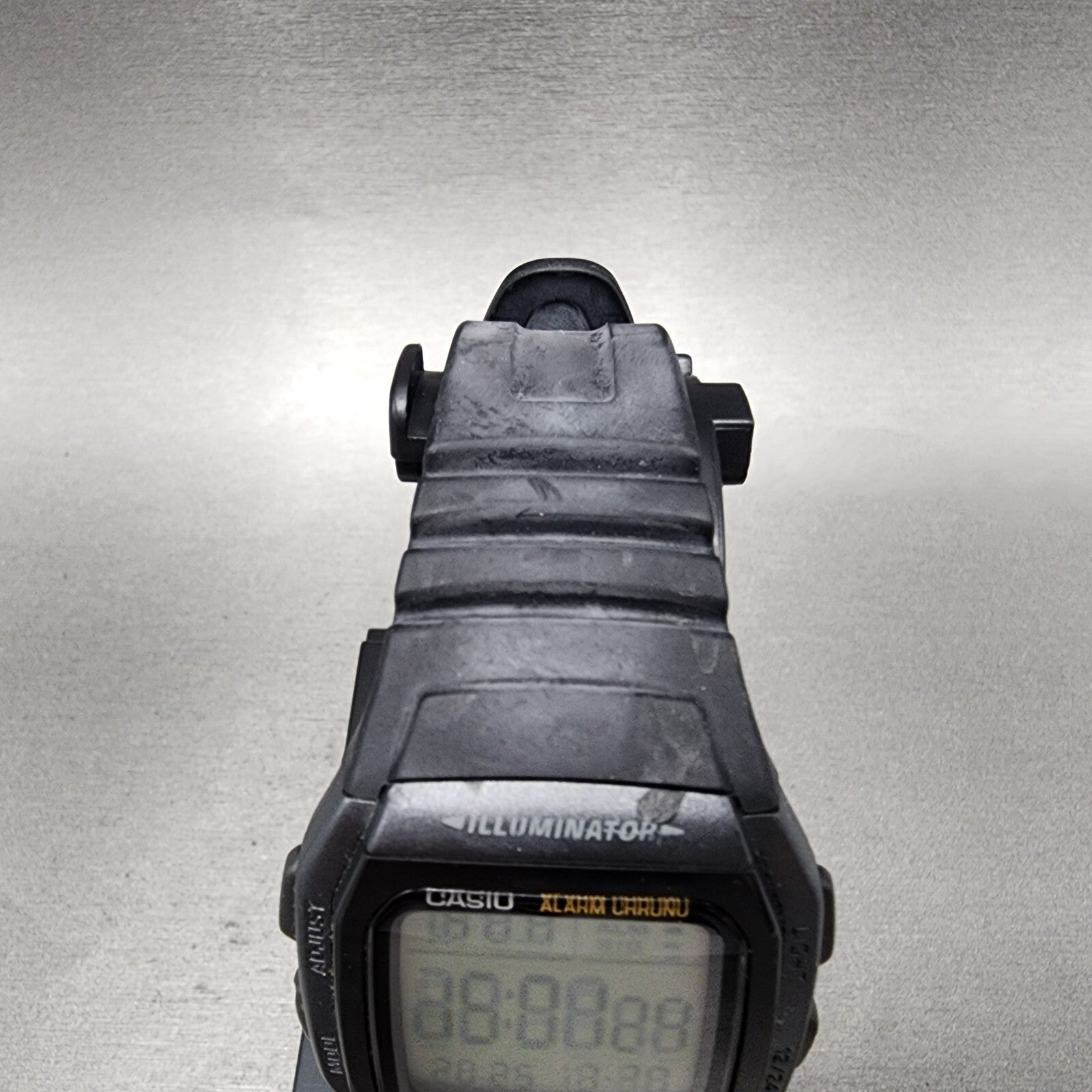 Casio W96H Watch Men 35mm Digital Black Tone Alarm Chrono Rectangle New Battery4