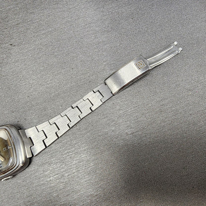 Atlantic Gran Prix Automatic Watch Women 27mm Silver Dial Silver Tone Daydate8