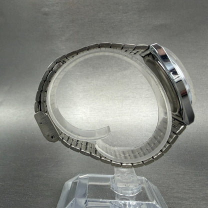 Casio MQ-336 Watch Men 33mm White Dial Silver Tone Round New Battery Vintage ABC8