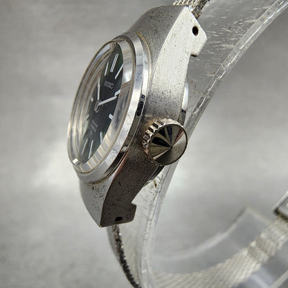 Seiko Special Watch Women 18mm Green Dial White Gold Plated Manual Wind Runs2
