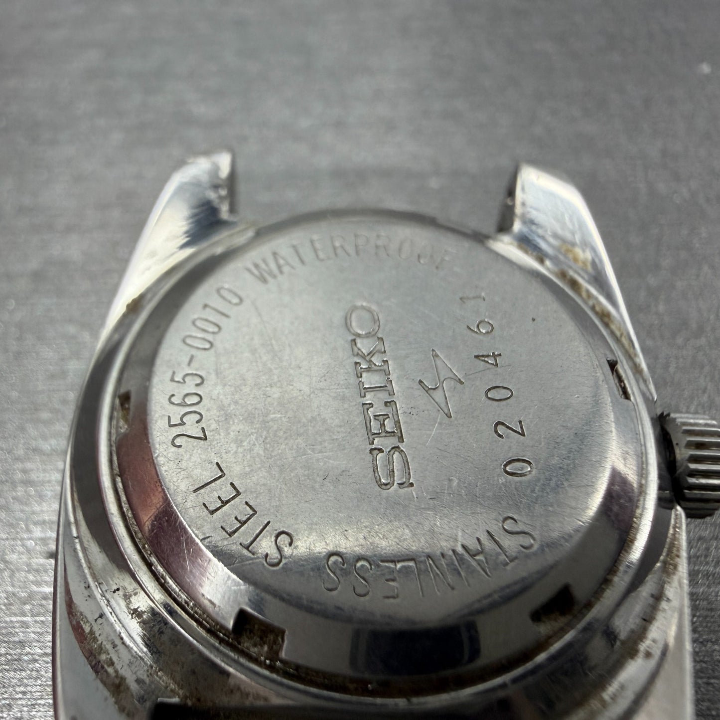 Seiko Matic Lady Special Watch Women 25mm Silver Dial Steel Date 2565-0010 PARTS7