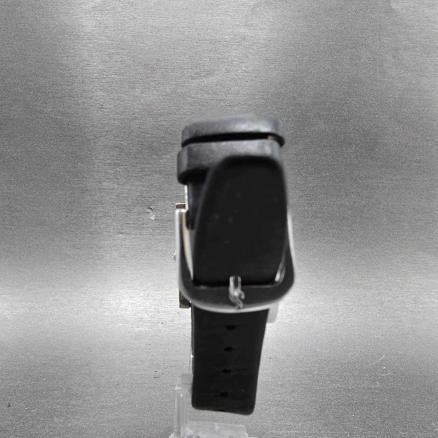 Bulova Tank Watch Men 25mm White Dial Silver Tone Date Rectangle 96B47 PARTS VTG8