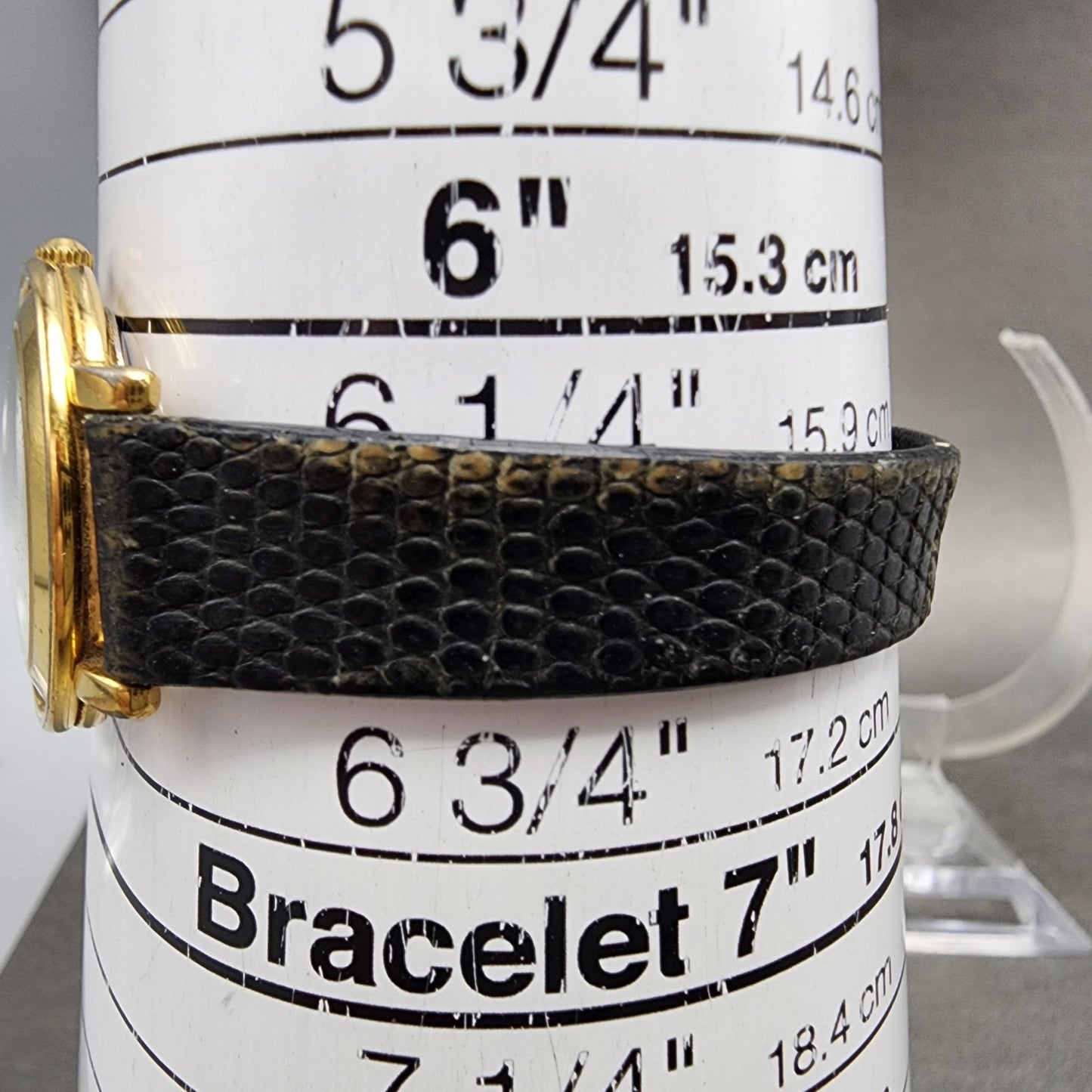 Movado Museum Watch Women 26mm Black Dial Gold Tone Round 87.49.822 New Battery11
