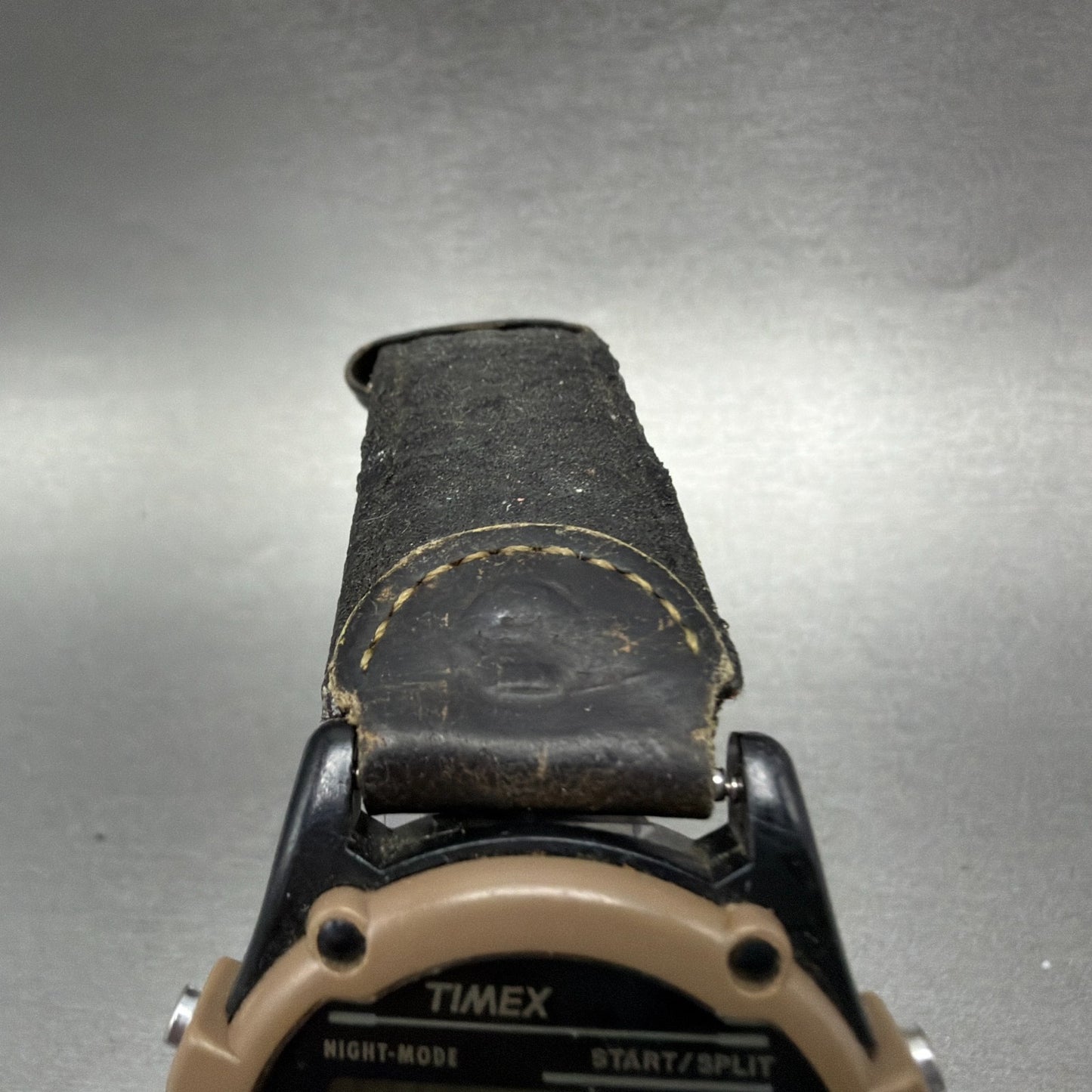 Timex Expedition Watch Men 38mm Digital Brown Black Tone Round READ!!!! New Batt4