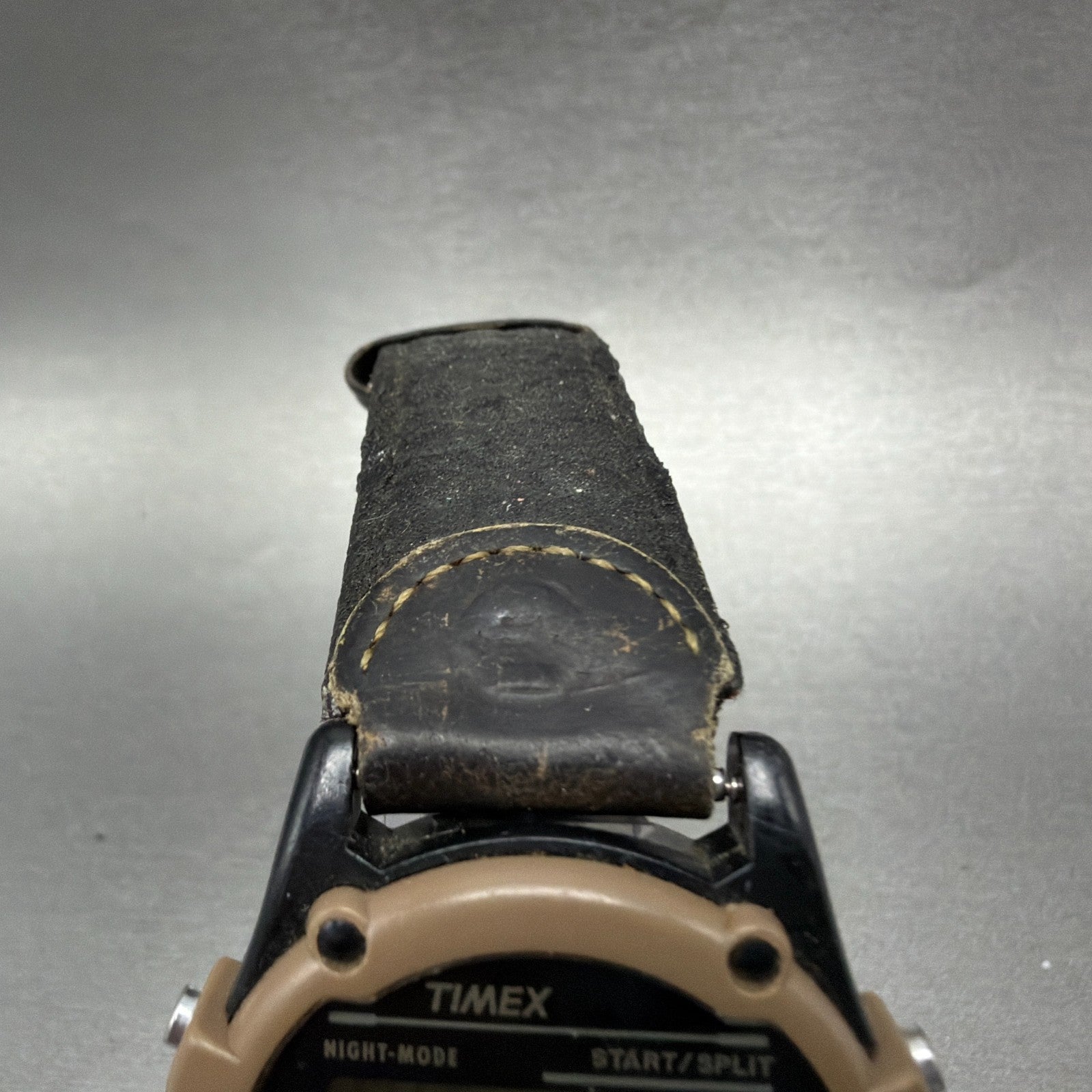 Timex Expedition Watch Men 38mm Digital Brown Black Tone Round READ!!!! New Batt4