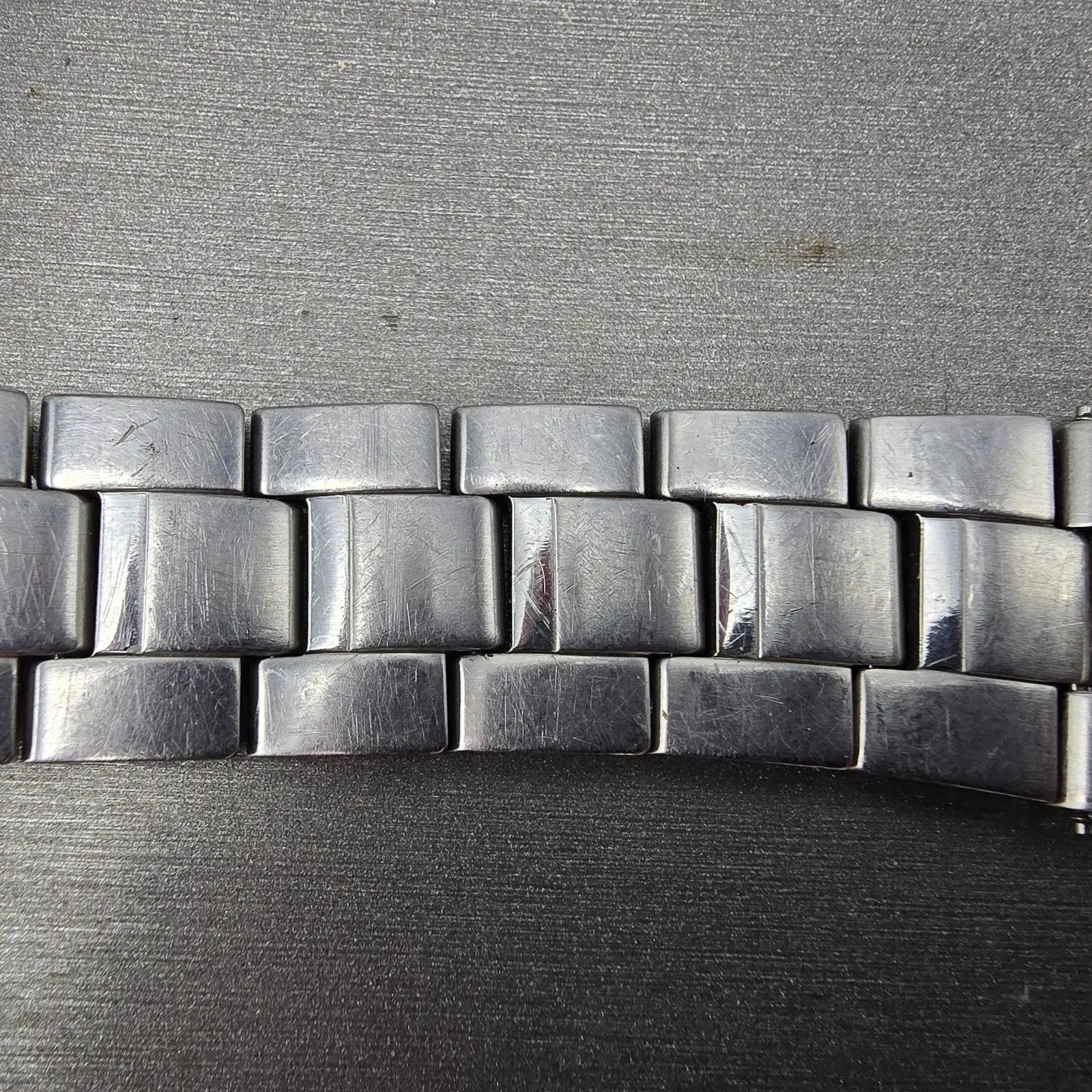 Seiko Bracelet 20mm Stainless Steel Silver Tone Tri Folding Clasp 4A5G1CI Japan1