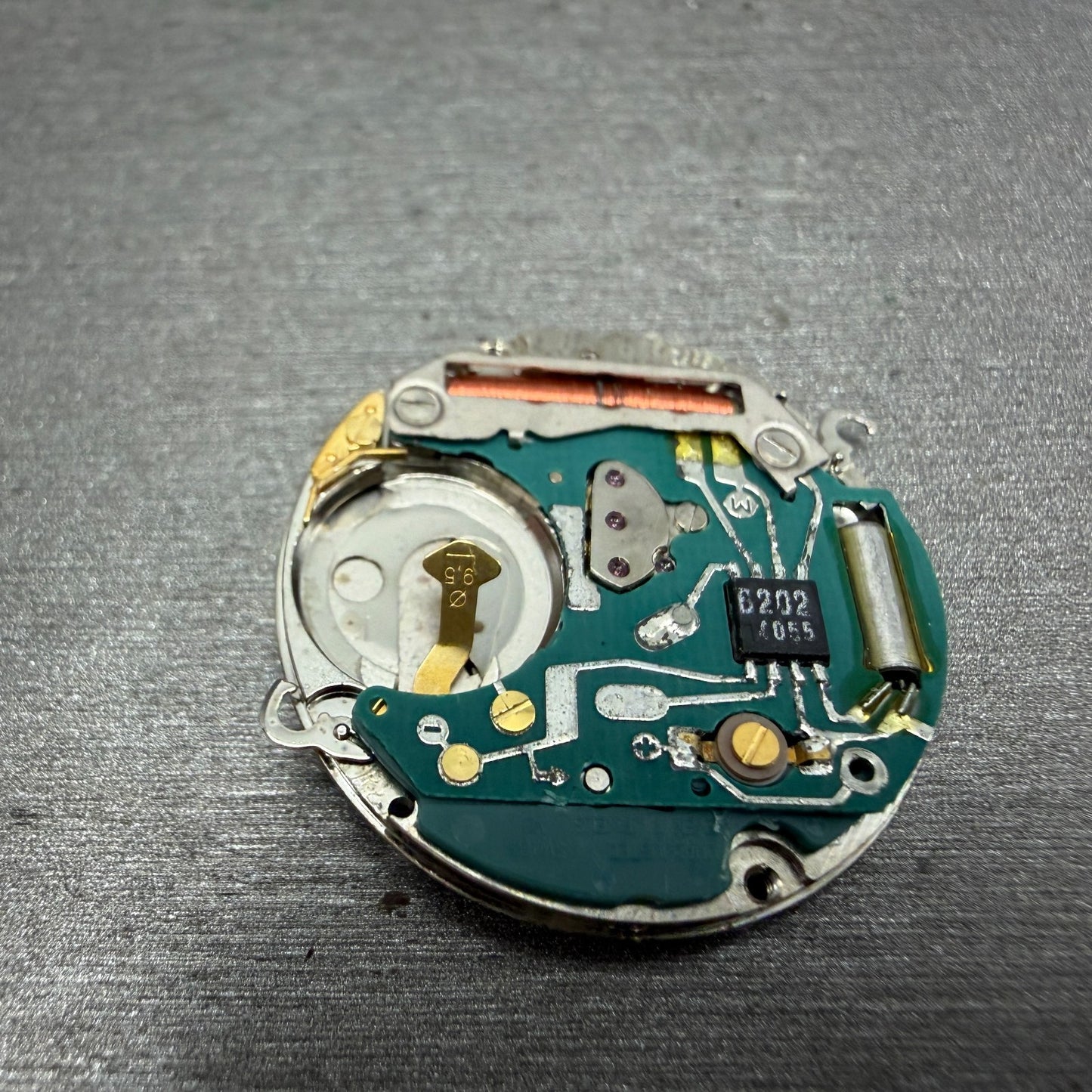 ETA 555.412 Watch Movement Quartz Date White Disk 7 Jewels PARTS P942 Swiss7