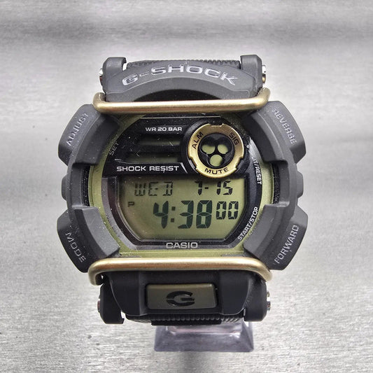 Casio G-Shock GD400 Watch Men 48mm Green Black Alarm Chronograph New Battery H0