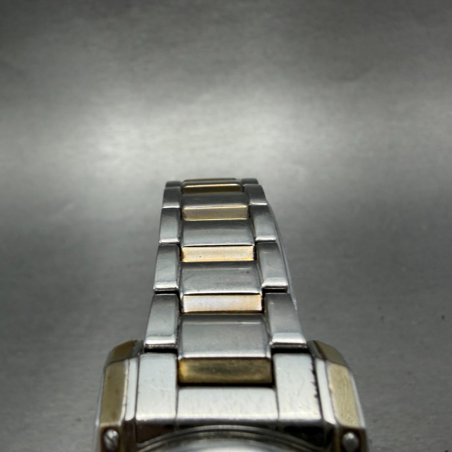 Bulova Chronograph Watch Women 32mm White Dial Two Tone Date 98P120 New Battery4