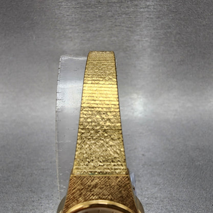 Seiko watch Women 19mm Champagne Dial Gold Tone Round V4011819 New Battery4