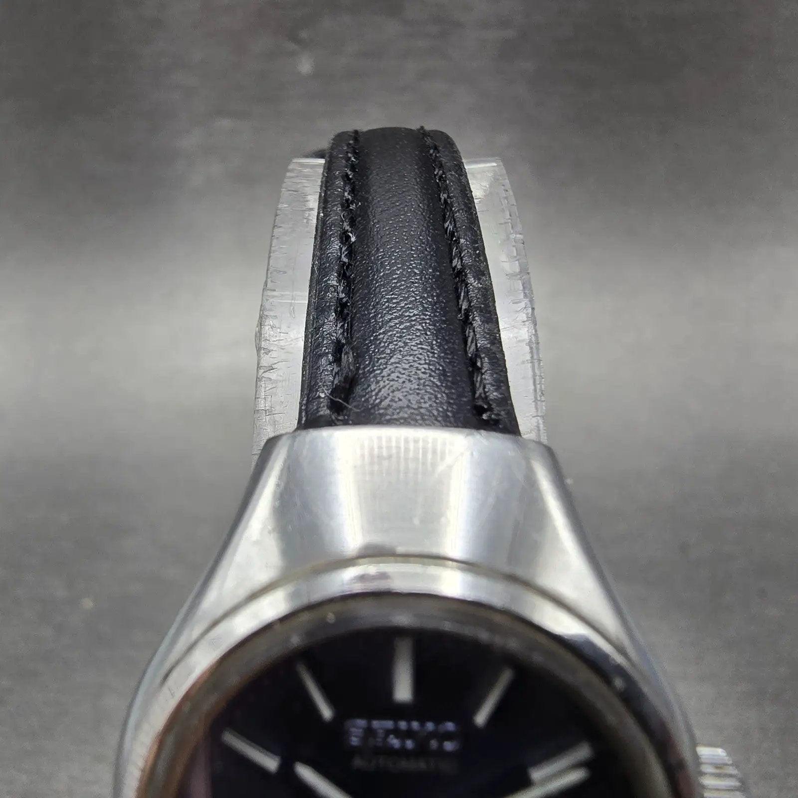 Seiko Automatic Watch Women 24mm Gray Dial Silver Tone Daydate 2706-0110 Runs GH4