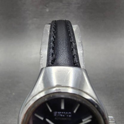 Seiko Automatic Watch Women 24mm Gray Dial Silver Tone Daydate 2706-0110 Runs GH4