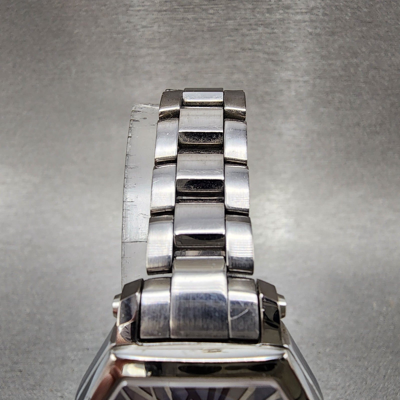 Citizen Xc Watch Women 27mm MOP Dial Silver Tone Date Octagon Atomic Runs5