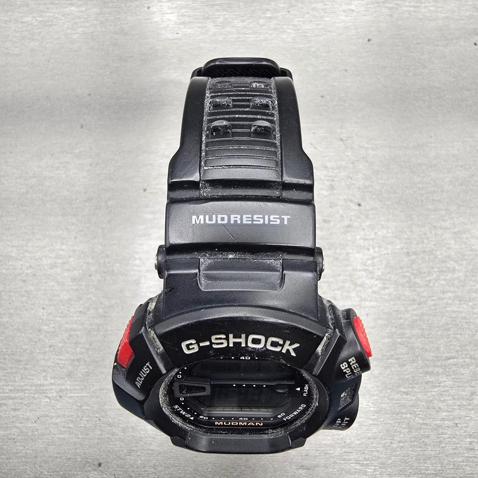 Casio G-Shock Mudman G-9000 Watch Men 45mm Black Black Chrono Alarm New Battery4