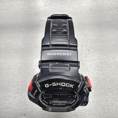 Casio G-Shock Mudman G-9000 Watch Men 45mm Black Black Chrono Alarm New Battery4