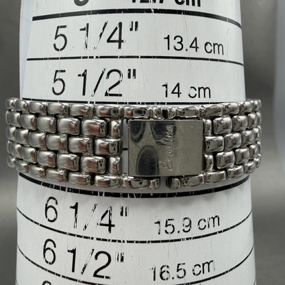 Seiko Exceline Watch Women White Dial Silver Tone Oval 2N20-5020 New Battery10