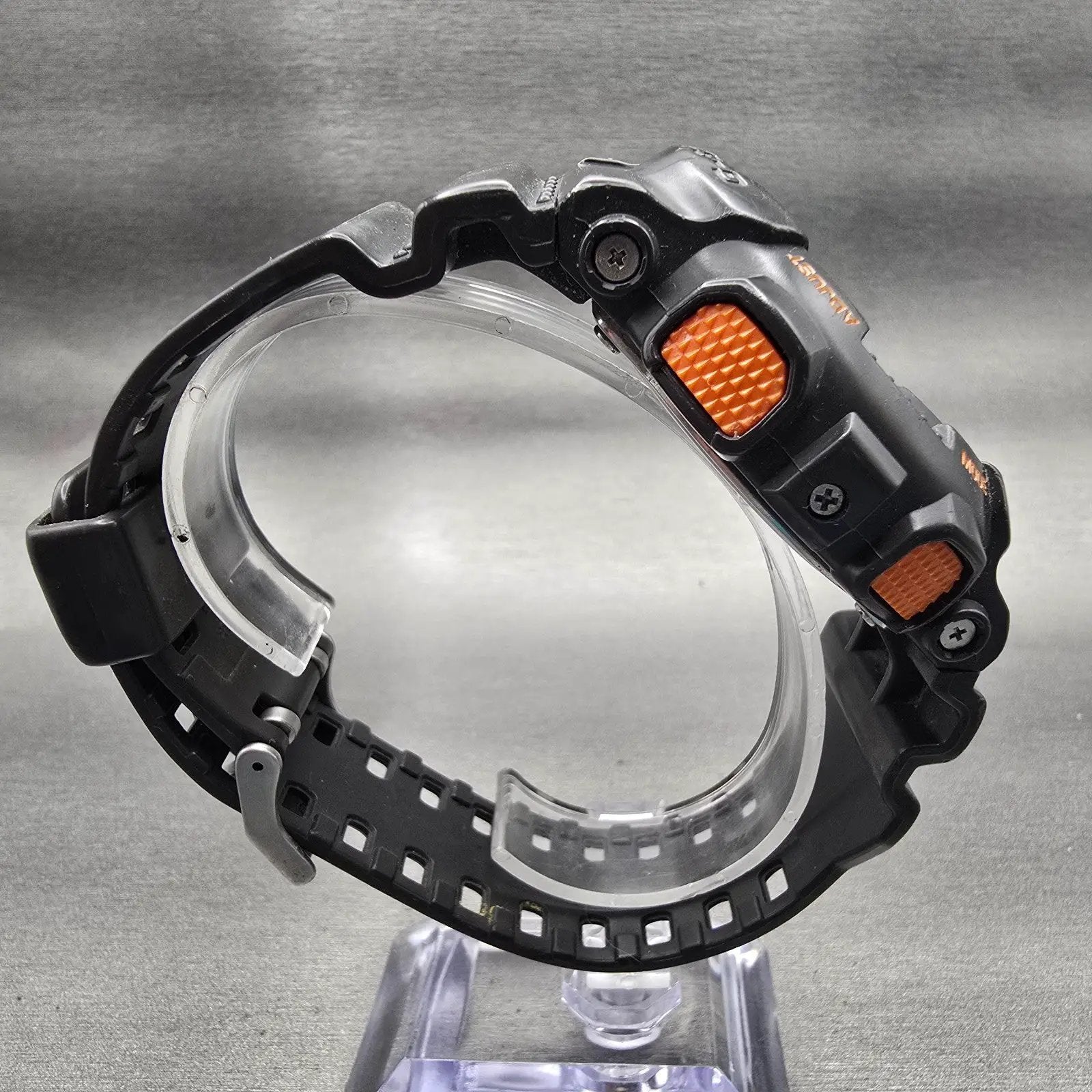 Casio G-Shock GA-110TS Watch Men 51mm Black Orange Chrono Alarm New Battery8