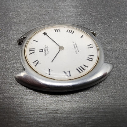 Universal Geneve White Shadow Automatic Watch men 35mm White Dial 866101PARTS4