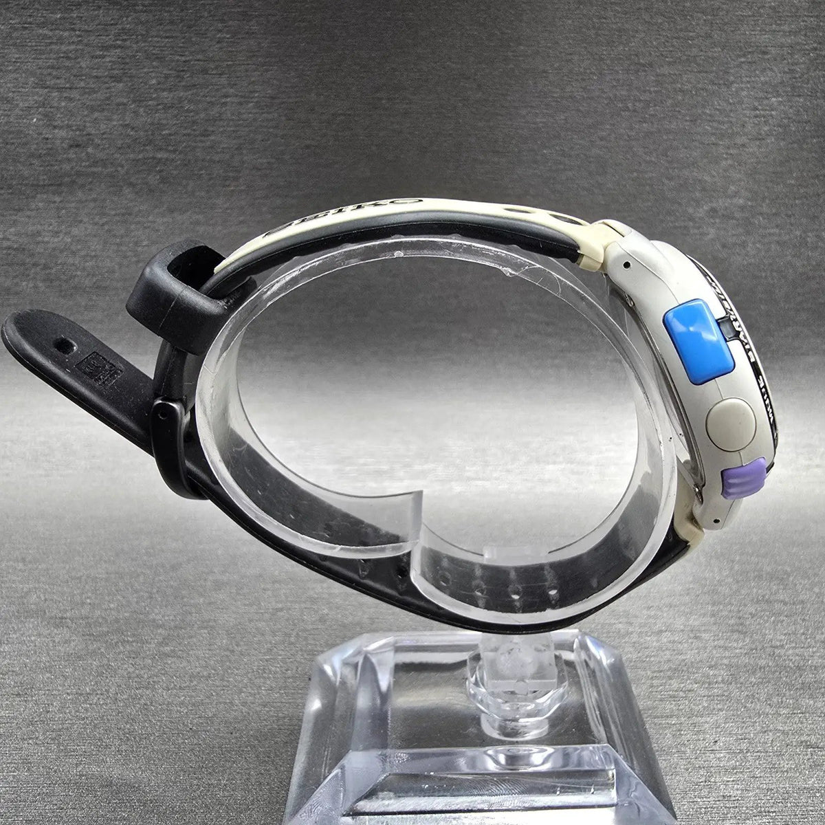 Seiko Prospex Super Runner Watch Women 40mm Black White S601-00A0 New Battery8