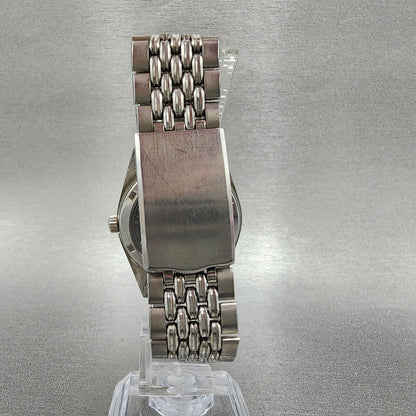 Citizen Auto Dater Watch Men 37mm Silver Dial Steel Daydate Round Automatic Run