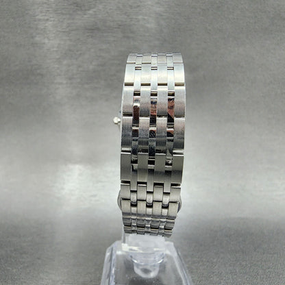 Bulova Watch Women 31mm Silver Dial Stainless Steel Round 96P183 New Battery8