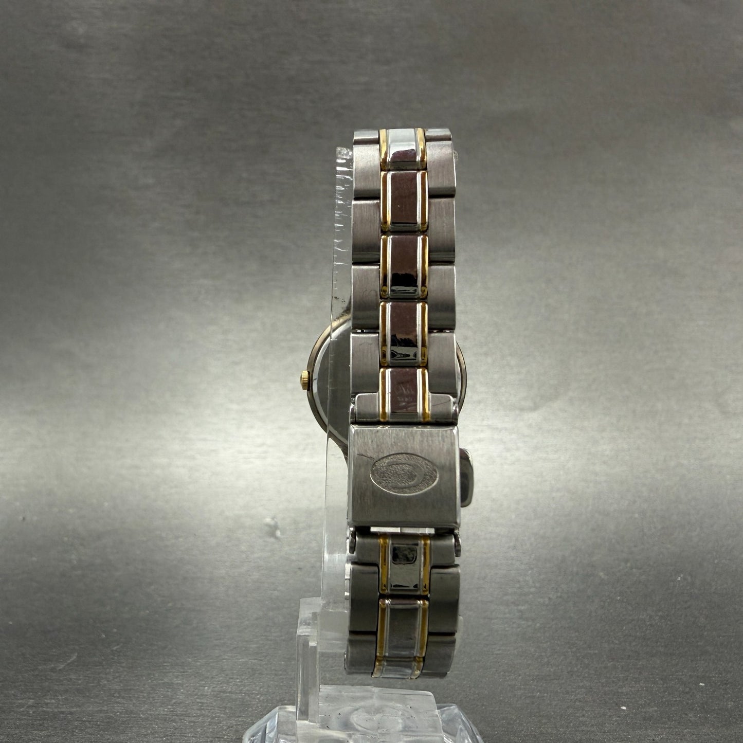Seiko Creo Watch Women 24mm White Dial Two Tone Date 3E29-0A70 New Battery7