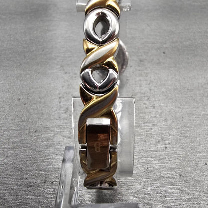 Bulova Watch Women 17mm MOP Dial Gold Tone Oval Diamond 83P24 New Battery7