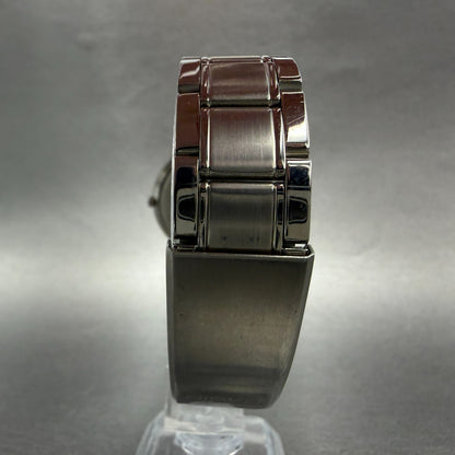 Casio Watch Men 36mm White Dial Silver Tone Round MTP1131 New Battery Bracelet7